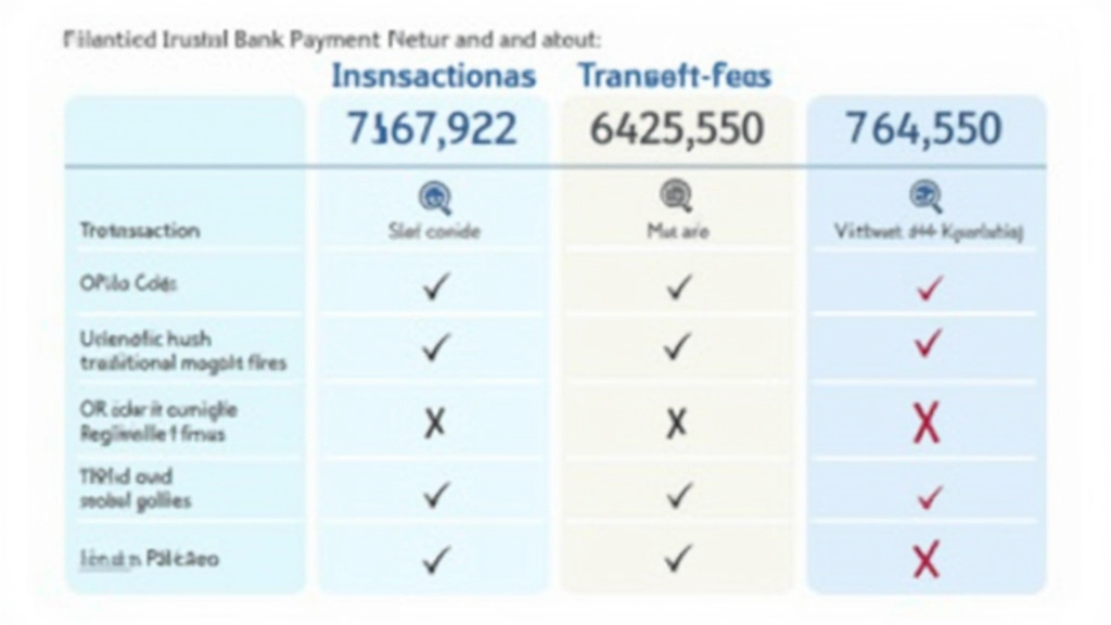 Comparaison de structures tarifaires de paiement